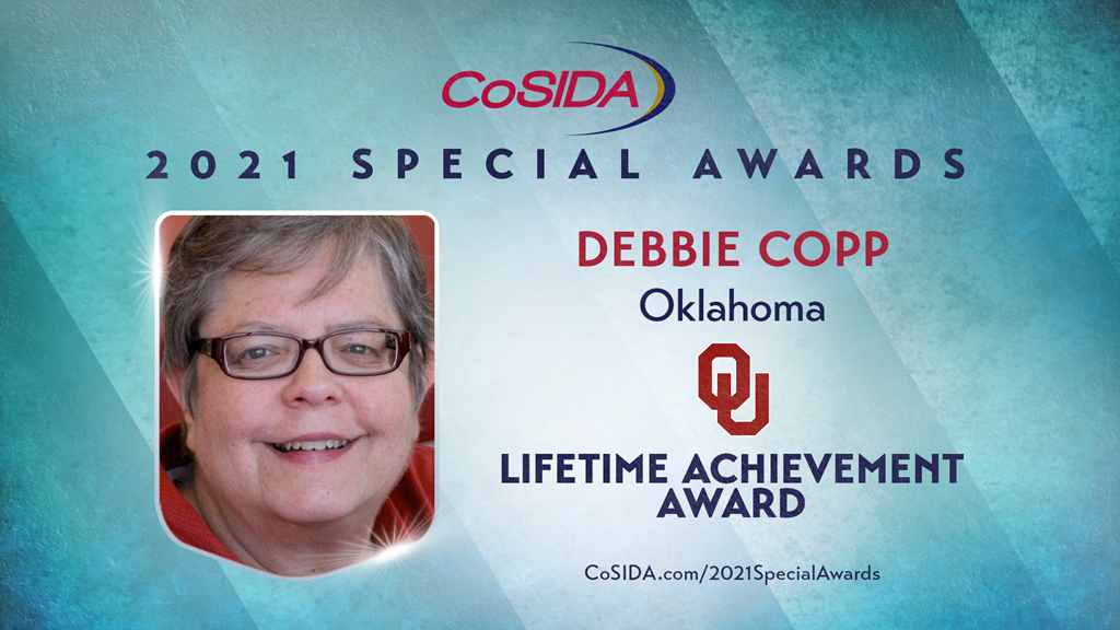 2021 Special Awards Salute: Debbie Copp (Oklahoma, retired), Lifetime Achievement Award